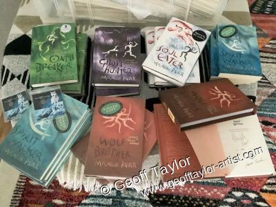 Selection of the books available