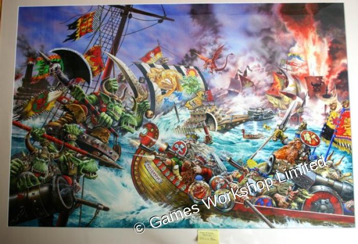 White Dwarf 160 - Man O War Battle