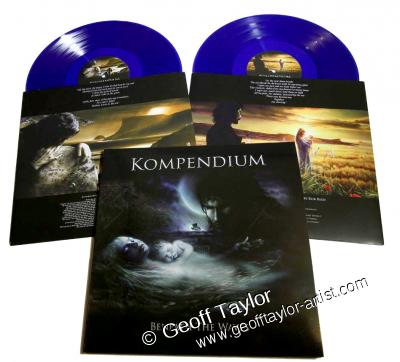 Kompendium "Beneath the Waves" limited edition blue vinyl An Exhibition photograph